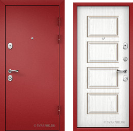 Дверь входная вторая уличная порошковая — МДФ