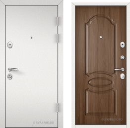 Дверь утепленная с порошковым напылением на улицу в дом