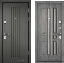 Дверь металлическая трехконтурная уличная винорит — винорит
