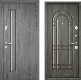 Дверь входная антивандальная на дачу МДФ — МДФ