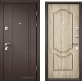 Дверь входная внутренняя уличная порошковая — винорит