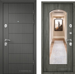 Дверь входная антивандальная на дачу массив — МДФ