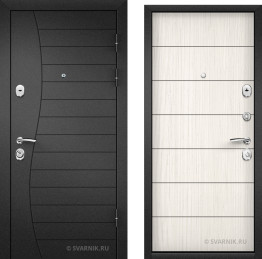 Дверь с напылением и терморазрывом на улицу в частный дом