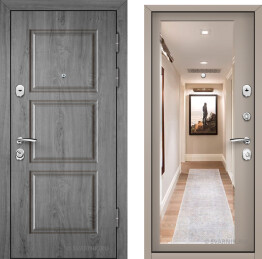 Дверь входная антивандальная уличная МДФ — МДФ