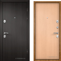 Прочная дверь входная утепленная на дачу с защитой от взлома