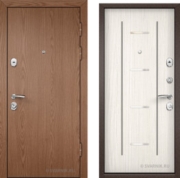 Дверь металлическая антивандальная на дачу ламинат — винорит