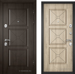 Дверь входная внутренняя на дачу МДФ — винорит
