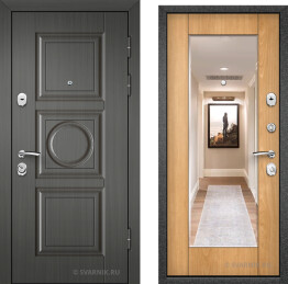 Дверь металлическая с установкой уличная массив — массив