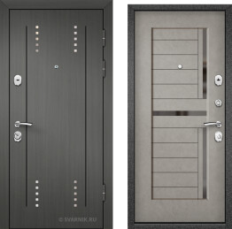 Дверь входная антивандальная уличная винорит — массив