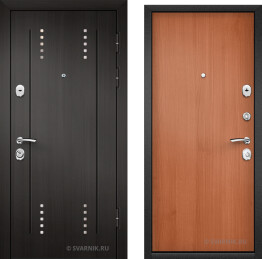 Дверь входная антивандальная на дачу шпон — ламинат