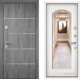 Дверь входная усиленная на дачу массив — МДФ