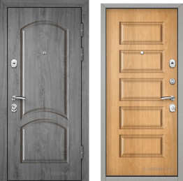 Дверь металлическая антивандальная на дачу массив — массив