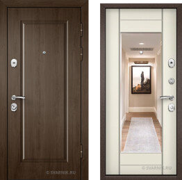 Входная дверь 3мм от производителя в тамбур 2 ребра жесткости д3м-020